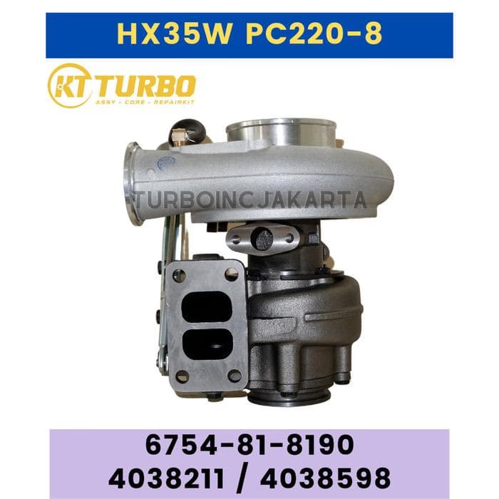 TURBOCHARGER HX35W ASSY PC220-8 6754-81-8190