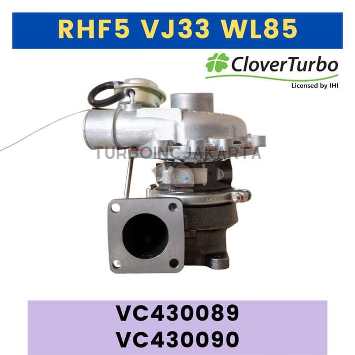 TURBOCHARGER RHF5 VJ33 TURBO FORD RANGER 2.5 WL85 CLOVER IHI JAPAN