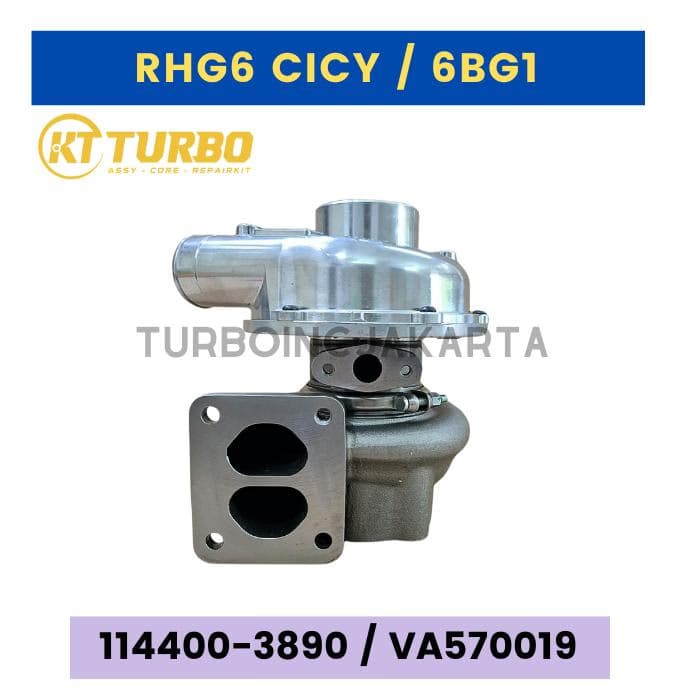 TURBOCHARGER RHG6 CICY/6BG1 TURBO 114400-3890