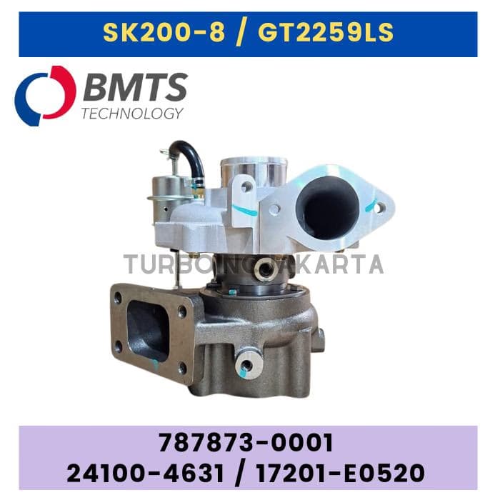 TURBOCHARGER SK200-8 GT2259LS 24100-4631 / 787873-0001 - BMTS
