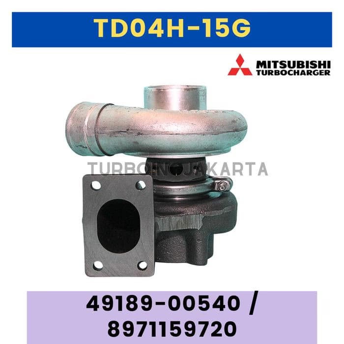 TURBOCHARGER TD04H-15G- MITSUBISHI 49189-00540