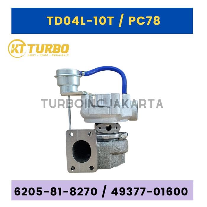 TURBOCHARGER TD04L-10T / PC78 / S4D95L 6205-81-8270